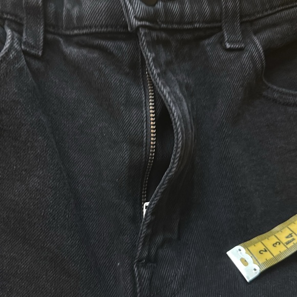 J BRAND Julia High Rise Flare Jeans in Black - Picture 6 of 9